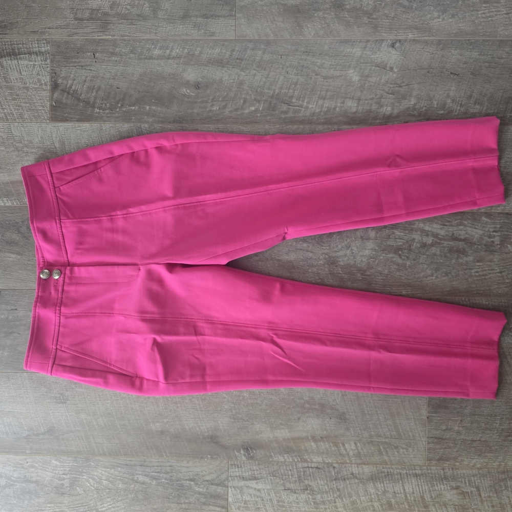 White House Black Market Pink Trousers Elegant Design